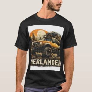 Simple T Shirt with Car image for men