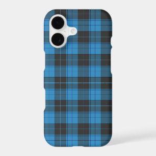 Simple tartan pattern in dark blue Uncomm