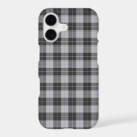 Simple tartan pattern in grey