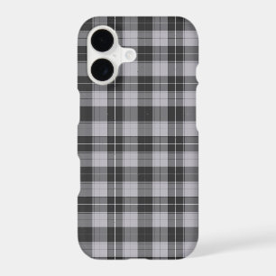 Simple tartan pattern in grey