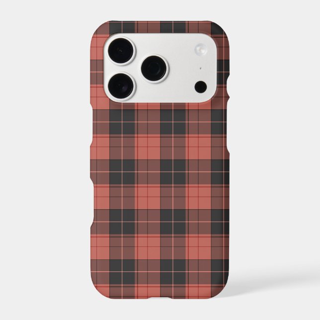 Simple tartan pattern in red (Back)