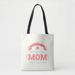 Simple Thank You Mum Mother's Day   Tote Bag