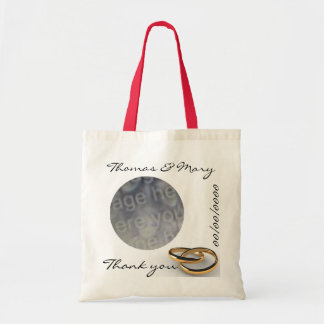 Simple Thank You Wedding Favour Tote Bag