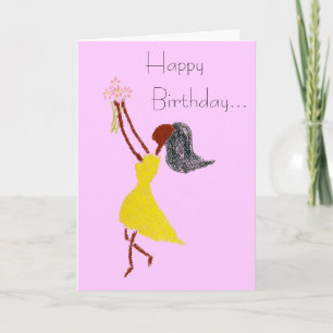 SIMPLE THINGS BIRTHDAY greeting card