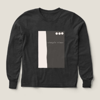 simple time unisex sweatshirt