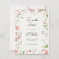 Simple, Timeless Wildflower Alabaster Wedding