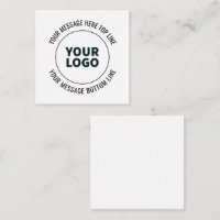 Simple to Replace with Your Logo or Image
