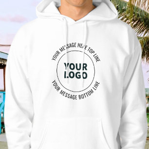 Simple to Replace with Your Logo or Image Hoodie