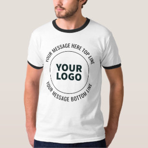 Simple to Replace with Your Logo or Image  T-Shirt
