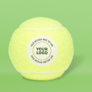 Simple to Replace with Your Logo or Image  Tennis Balls