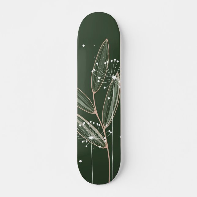 Simple Touch of Nature Seeding the Land Skateboard (Front)