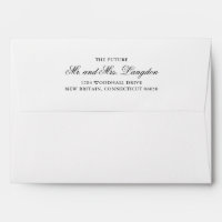 Simple Traditional Formal Elegant Wedding