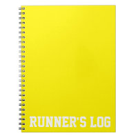 Simple Training Runner's Log Basic Colours