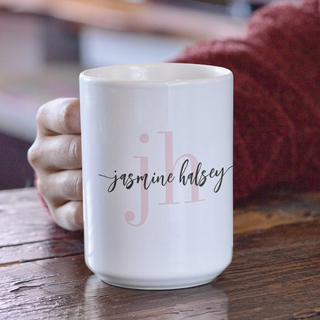 Simple Trends Name and Initials Coffee Mug (Creator Uploaded)