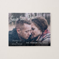 Simple Trendy Handwriting Photo Save The Date