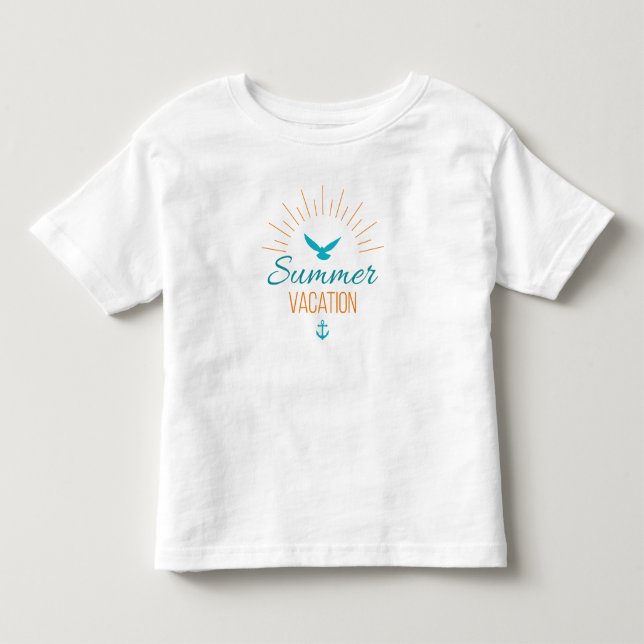 Simple Tropical Summer Vacation | Shirt (Front)