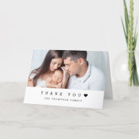Simple Type Heart Baby Photo Shower 