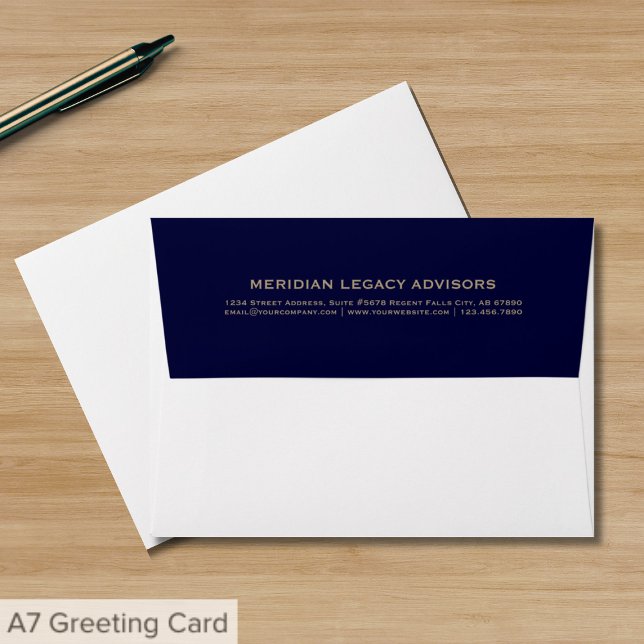 Simple Typographic Business Envelope (Creator Uploaded)