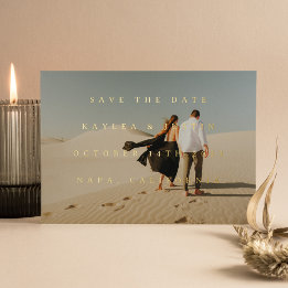 Simple Typographic Full Photo Double-sided 3 Photo