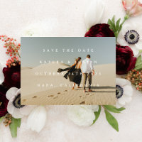 Simple Typographic Full Photo Double-sided 3 Photo