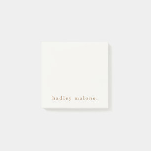 Simple Typography Boho  Post-it Notes