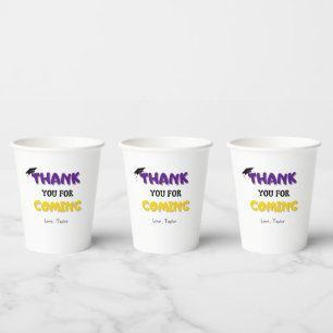 Simple Typography Quote Graduating Paper Cups