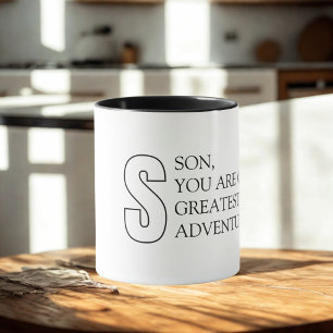 Simple Typography Son's Mug