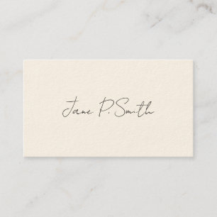 Simple Victorian Calling Cards