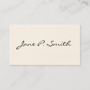 Simple Victorian Calling Cards
