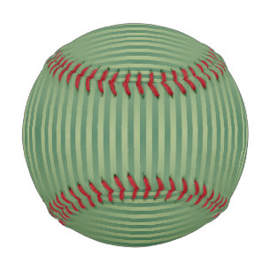 Simple Vintage Olive Sage Green Gradient Striped Baseball
