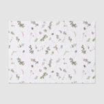 Simple Warm Winter Berry Watercolor Christmas Tissue Paper<br><div class="desc">Looking for a modern and simple tissue paper that will make your holiday wrapping gorgeously unique? Our Simple Warm Winter Berry Watercolor Christmas Tissue Paper is decorated with hand painted festive winter berry botanical watercolor designs. Making it perfect for wrapping jewellery, small gifts, party favours and allows for easy stuffing...</div>