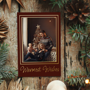 Simple Warmest Wishes Photo Foil