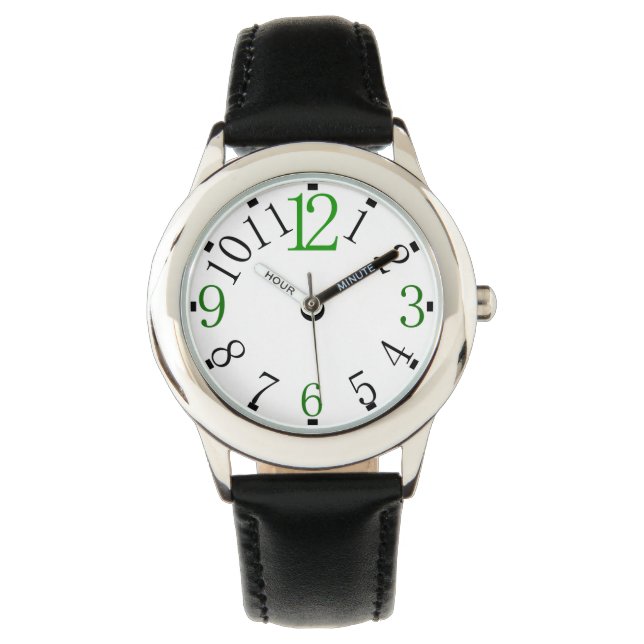 simple watch face with different colours (Front)