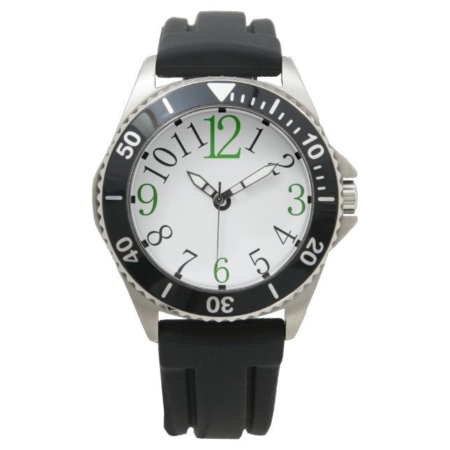 simple watch face with different colours (Front)