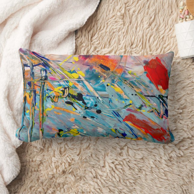 Simple Water Colour Pillow (Blanket)