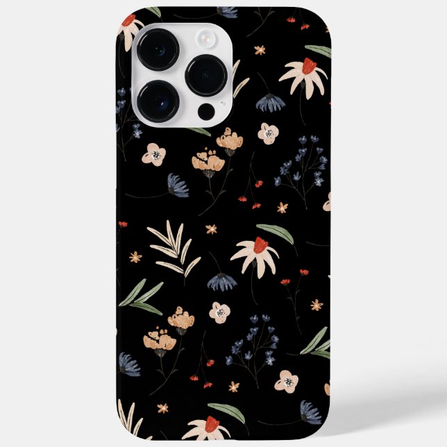 Simple watercolor flowers 1 Case-Mate iPhone case (Back)