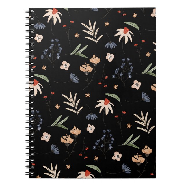 Simple watercolor flowers 1 notebook (Front)