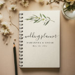 Simple Watercolor Olive Green Branch Planner<br><div class="desc">Simple Watercolor Olive Green Branch</div>