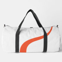 Simple Waves 3 - Orange and White