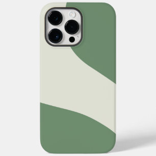 Simple Waves in Green Case-Mate iPhone 14 Pro Max Case