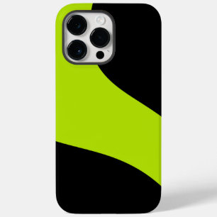 Simple Waves in Lime Green Case-Mate iPhone 14 Pro Max Case
