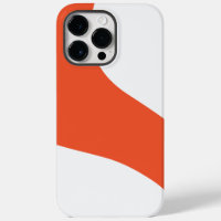 Simple Waves - Orange and White