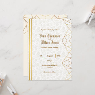 Simple Wedding Invitation