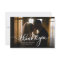 Simple Wedding Photo Hand-Lettered Thank You
