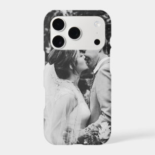 Simple Wedding Photo Newlyweds Couple