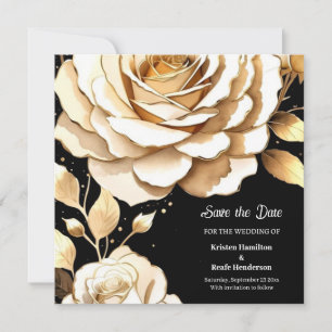 Simple Wedding Save The Date Card