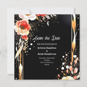 Simple Wedding Save the Date Card