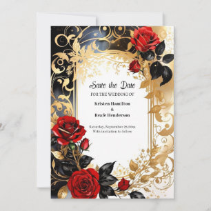Simple Wedding Save The Date Card