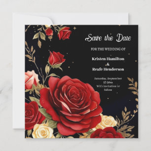 Simple Wedding Save the Date Card