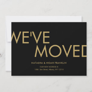 Simple We've Moved New Address Announcement